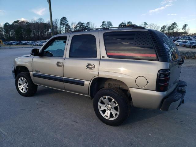 1GNEK13T5YJ143597 - 2000 CHEVROLET TAHOE K1500 BEIGE photo 2