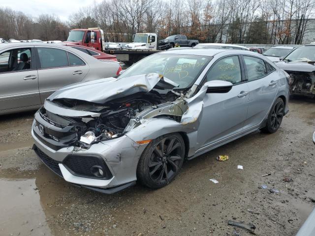 SHHFK7G47JU216693 - 2018 HONDA CIVIC SPORT 银色 照片 1