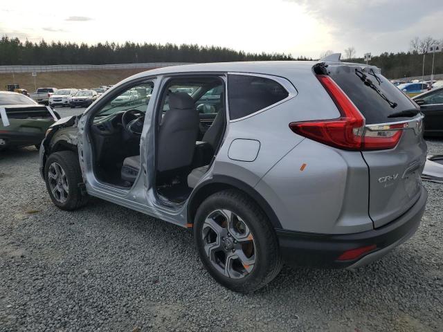 5J6RW1H86KA028740 - 2019 HONDA CR-V EXL SILVER photo 2