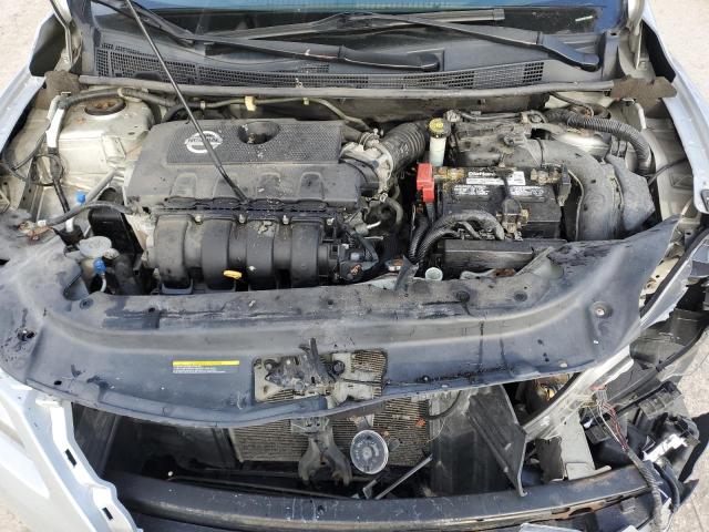 3N1AB7AP0EY224405 - 2014 NISSAN SENTRA S SILVER photo 11