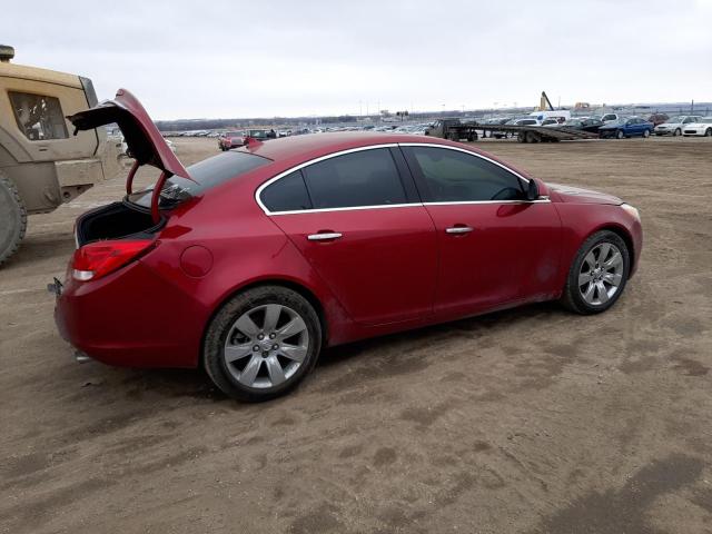 2G4GS5EV6D9186483 - 2013 BUICK REGAL PREMIUM BURGUNDY photo 3