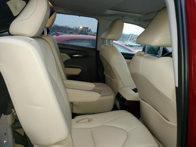 5TDGZRBH2MS535989 - 2021 TOYOTA HIGHLANDER XLE წითელი ფოტო 10