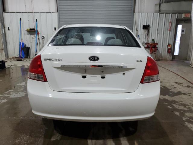 KNAFE222495663378 - 2009 KIA SPECTRA EX WHITE photo 6