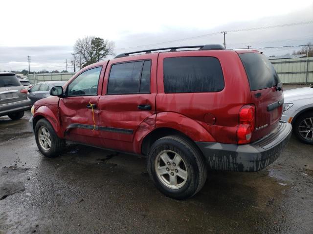 1D8HD38PX7F556514 - 2007 DODGE DURANGO SXT RED photo 2