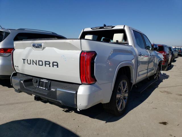 5TFVC5DB9NX010434 - 2022 TOYOTA TUNDRA CREWMAX CAPSTONE WHITE photo 3