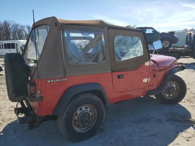 2J4FY19E3KJ128483 - 1989 JEEP WRANGLER / RED photo 3