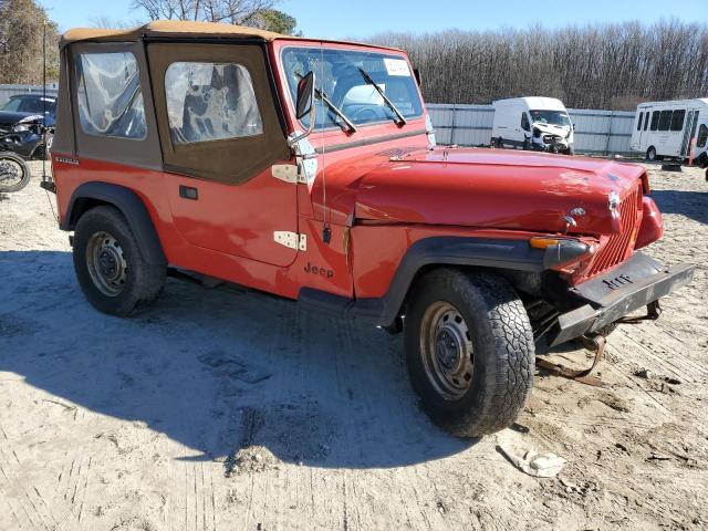 2J4FY19E3KJ128483 - 1989 JEEP WRANGLER / RED photo 4