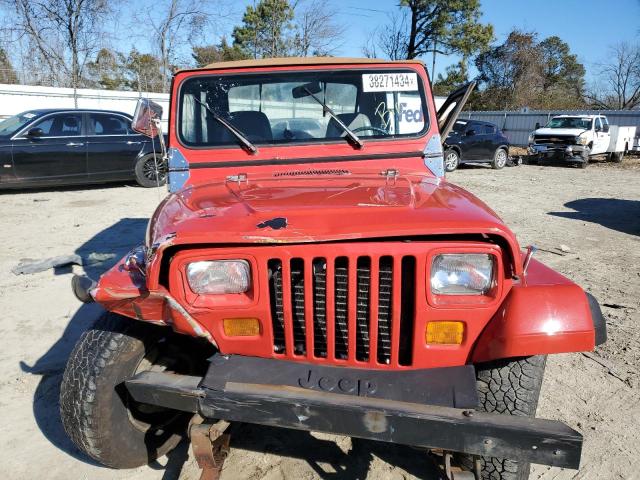 2J4FY19E3KJ128483 - 1989 JEEP WRANGLER / RED photo 5