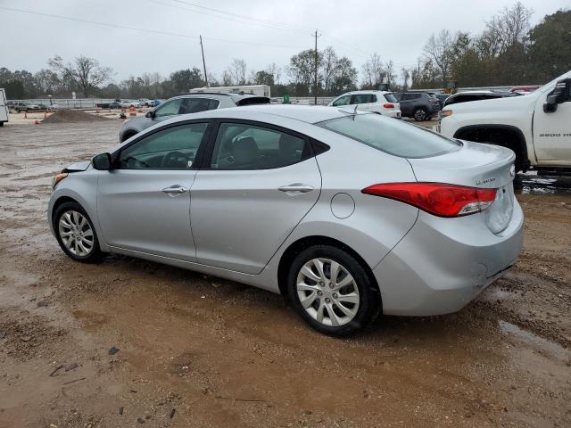 5NPDH4AE7CH077158 - 2012 HYUNDAI ELANTRA GLS SILVER photo 2