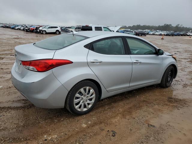 5NPDH4AE7CH077158 - 2012 HYUNDAI ELANTRA GLS SILVER photo 3