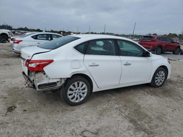 3N1AB7AP2HL656513 - 2017 NISSAN SENTRA S WHITE photo 3