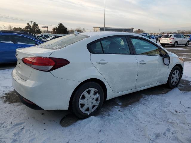 3KPFK4A77HE063655 - 2017 KIA FORTE LX WHITE photo 3