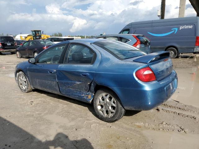 1B3ES56C43D157947 - 2003 DODGE NEON SXT BLUE photo 2