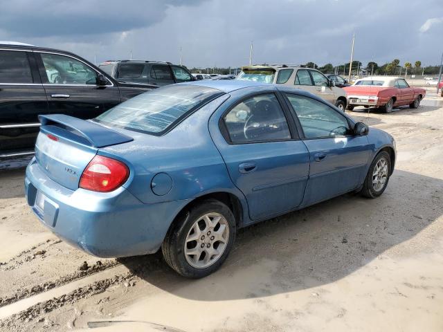 1B3ES56C43D157947 - 2003 DODGE NEON SXT BLUE photo 3