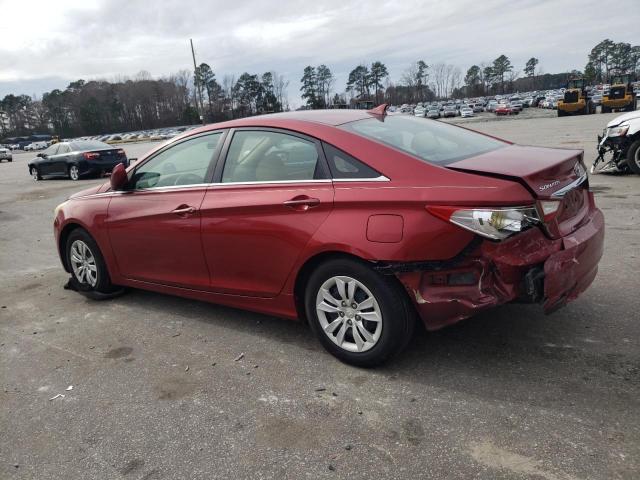 5NPEB4AC5BH161630 - 2011 HYUNDAI SONATA GLS BURGUNDY photo 2