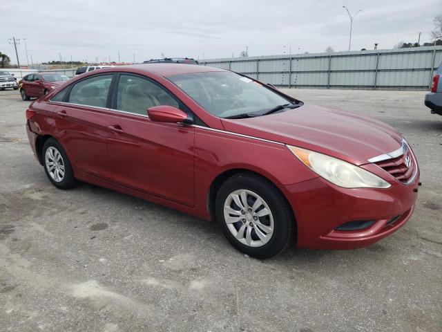 5NPEB4AC5BH161630 - 2011 HYUNDAI SONATA GLS BURGUNDY photo 4