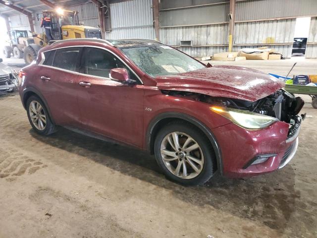 SJKCH5CP9HA030175 - 2017 INFINITI QX30 BASE BURGUNDY photo 4