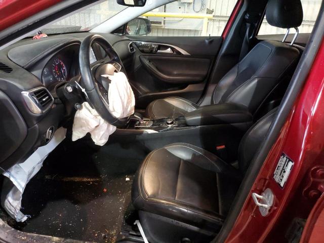 SJKCH5CP9HA030175 - 2017 INFINITI QX30 BASE BURGUNDY photo 7