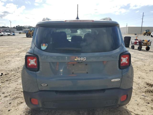 ZACCJABB3HPG48596 - 2017 JEEP RENEGADE LATITUDE TEAL photo 6