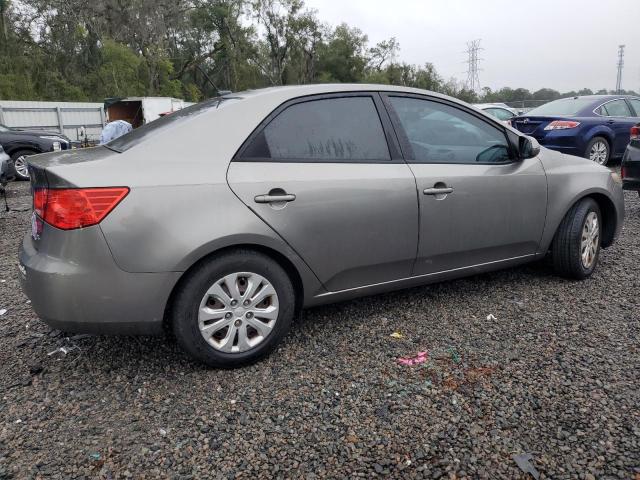 KNAFU4A21C5571359 - 2012 KIA FORTE EX GRAY photo 3