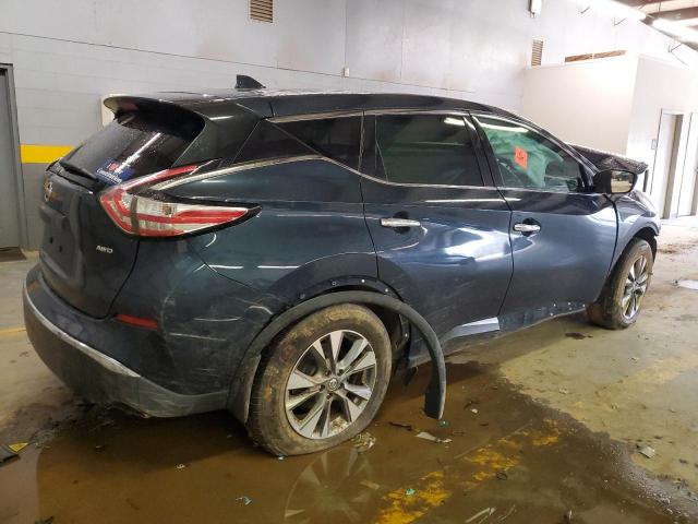 5N1AZ2MH6GN158714 - 2016 NISSAN MURANO S BLUE photo 3