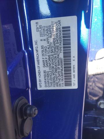 19UUB3F64JA006857 - 2018 ACURA TLX TECH+A BLUE photo 12