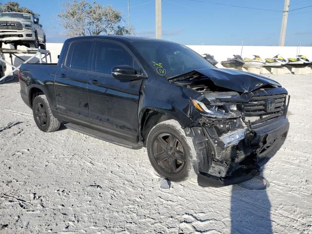 5FPYK3F82NB010993 - 2022 HONDA RIDGELINE BLACK EDITION BLACK photo 4