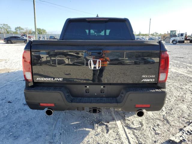 5FPYK3F82NB010993 - 2022 HONDA RIDGELINE BLACK EDITION BLACK photo 6