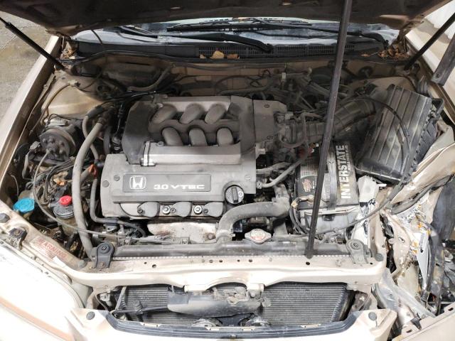 1HGCG1654YA000737 - 2000 HONDA ACCORD EX GOLD photo 11