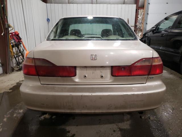 1HGCG1654YA000737 - 2000 HONDA ACCORD EX GOLD photo 6