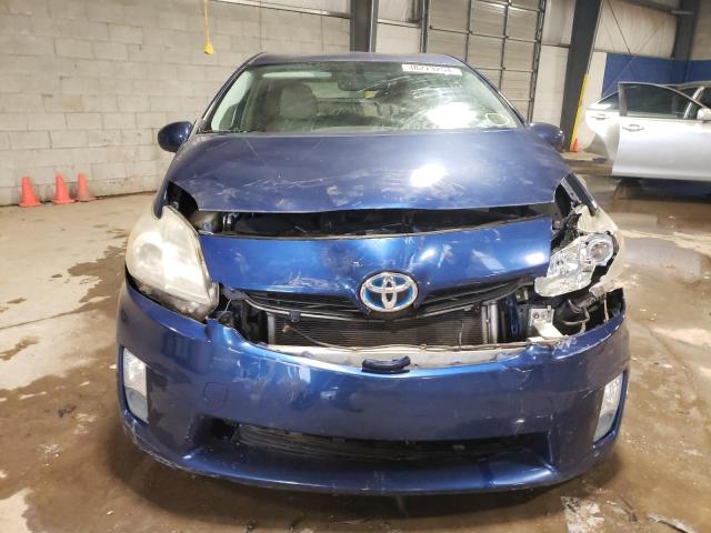 JTDKN3DU4A0006538 - 2010 TOYOTA PRIUS BLUE photo 5