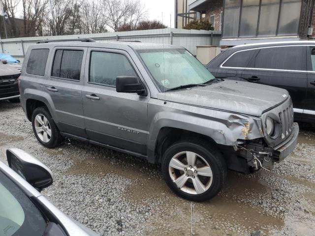 1C4NJRFB2ED509295 - 2014 JEEP PATRIOT LATITUDE GRAY photo 4