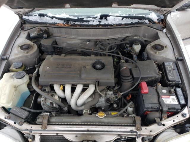 2T1BR12E8YC380865 - 2000 TOYOTA COROLLA VE BEIGE photo 11