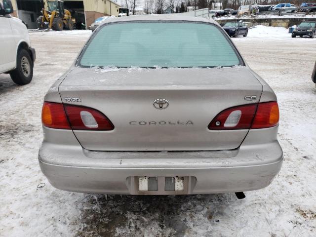 2T1BR12E8YC380865 - 2000 TOYOTA COROLLA VE BEIGE photo 6