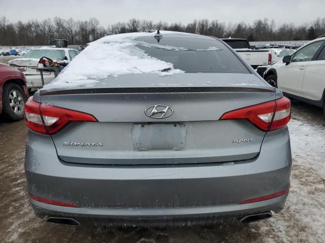 5NPE34AF8GH290783 - 2016 HYUNDAI SONATA SPORT SILVER photo 6