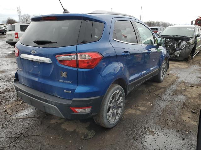 MAJ3P1VE6JC215634 - 2018 FORD ECOSPORT TITANIUM BLUE photo 3