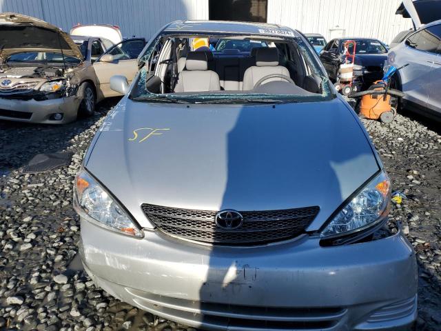 4T1BE32K44U312746 - 2004 TOYOTA CAMRY LE SILVER photo 5