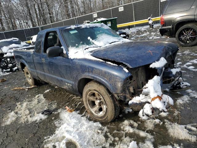 1GCCS19X638139486 - 2003 CHEVROLET S TRUCK S10 BLUE photo 4