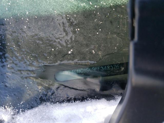 1G11C5SL9FF348376 - 2015 CHEVROLET MALIBU 1LT ბურგუნდია ფოტო 12