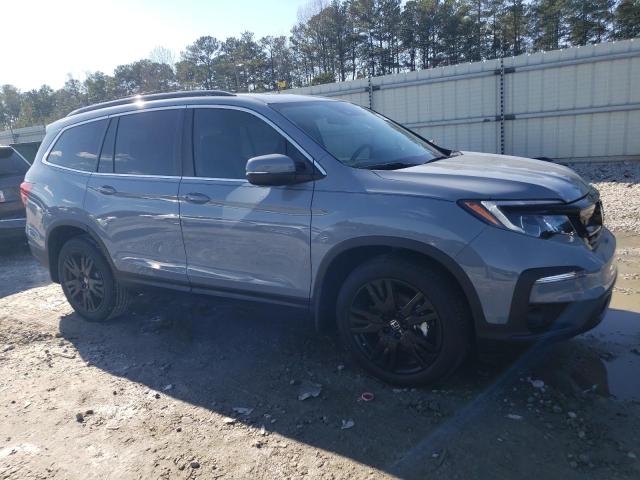 5FNYF6H29NB098934 - 2022 HONDA PILOT SE GRAY photo 4