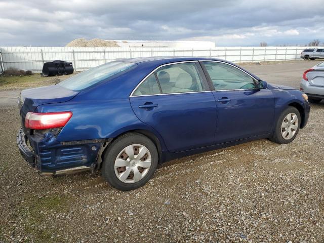 4T1BE46K08U255080 - 2008 TOYOTA CAMRY CE BLUE photo 3