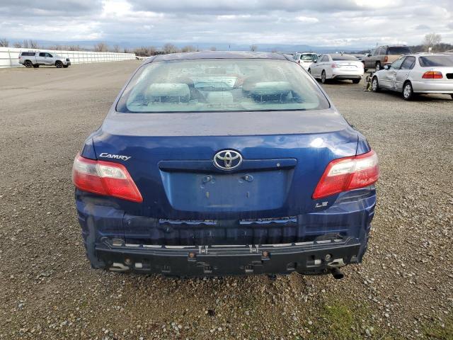 4T1BE46K08U255080 - 2008 TOYOTA CAMRY CE BLUE photo 6