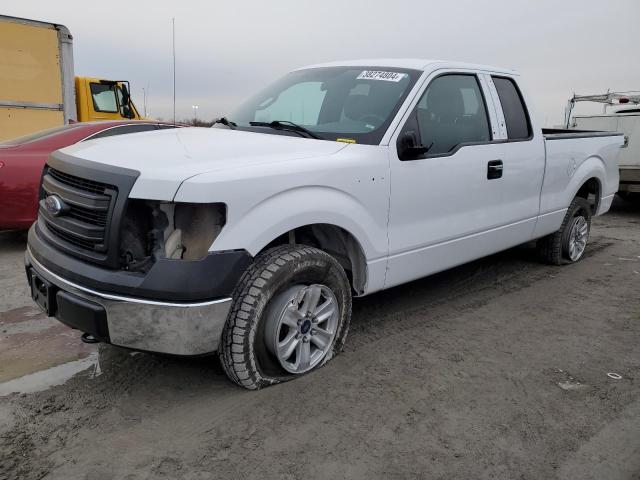 1FTFX1EF5EKG07631 - 2014 FORD F150 SUPER CAB WHITE photo 1