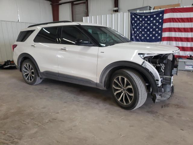 1FMSK7KH6NGB67276 - 2022 FORD EXPLORER ST-LINE WHITE photo 4