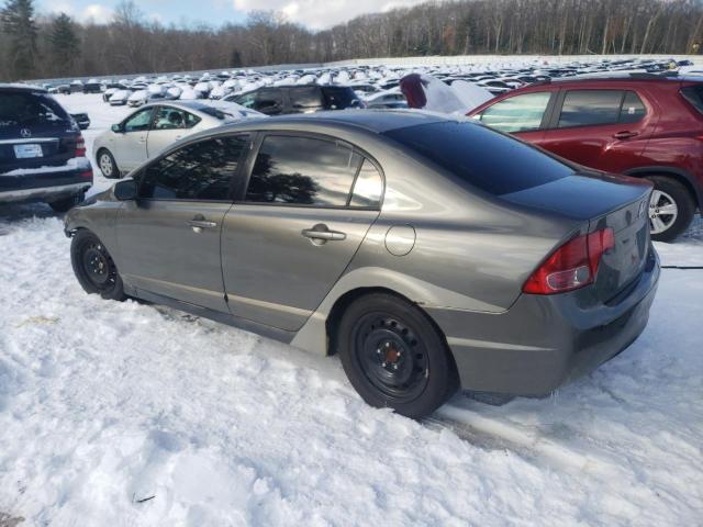 2HGFA16566H516689 - 2006 HONDA CIVIC LX GRAY photo 2