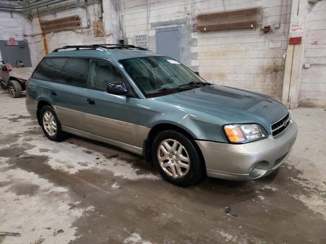 4S3BH675327641479 - 2002 SUBARU LEGACY OUTBACK AWP 绿色 照片 4