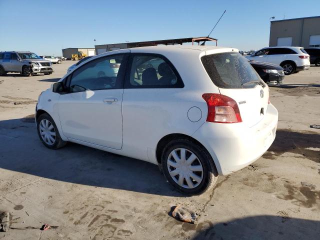 JTDJT923275122072 - 2007 TOYOTA YARIS WHITE photo 2