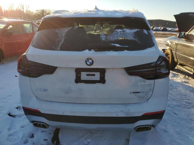 5UX53DP08R9T79475 - 2024 BMW X3 XDRIVE30I WHITE photo 6