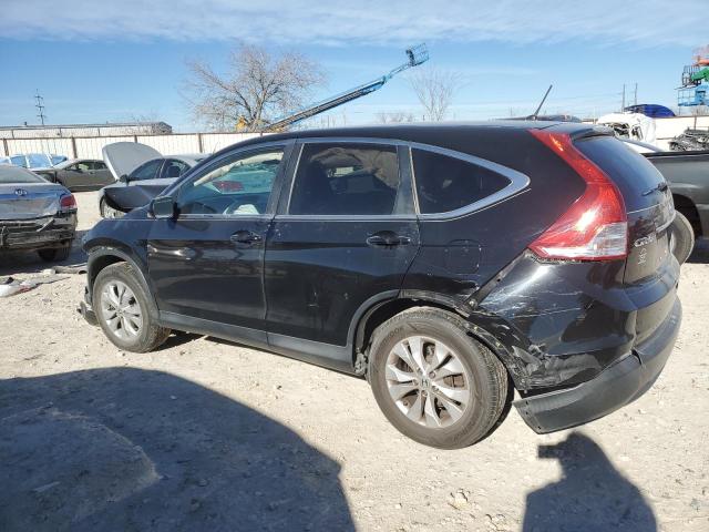 2HKRM4H53DH666166 - 2013 HONDA CR-V EX BLACK photo 2