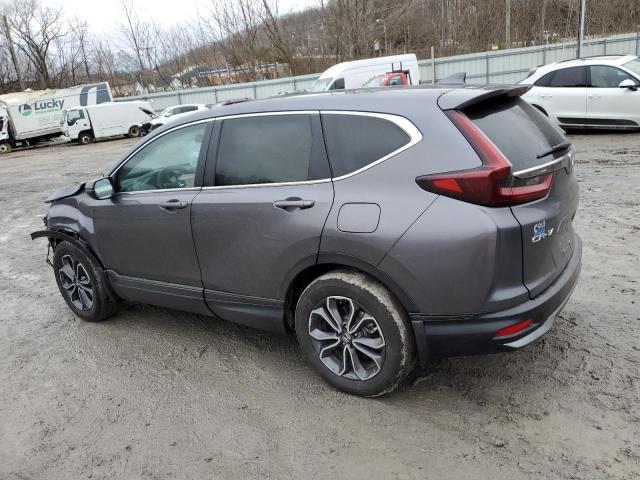 5J6RW2H87ML009465 - 2021 HONDA CR-V EXL GRAY photo 2